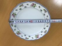 HUTSCHENREUTHER GERMANY フッチェンロイター エステール お皿 直径：約21cn お花柄 お皿 直径：約19cm まとめて 中古品　_画像7