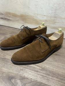 ジョンロブ JOHN LOBB 7E HALLATON(ハラトン)プレーントゥ スエード 