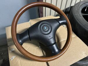 NBロードスター 純正ステアリング ウッド NARDI