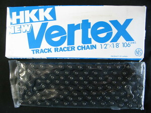 ピスト・競輪/NJS認定【HKK Vertex】ブルーチェーン新品！