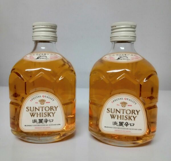 【未開栓・古酒】サントリーウイスキー 白角 淡麗辛口 360ml 2本セット