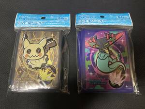 ポケモンカードゲーム　BALL FREAK ミミッキュ　ドラパルト　公式スリーブ（デッキシールド）2種セット【未開封品】