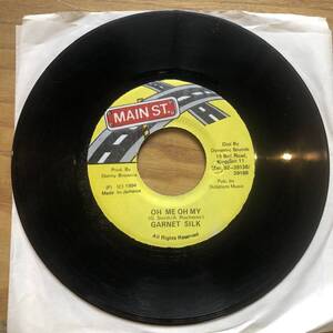 ★ garnett silk ★ oh me oh my / main st. 中古 レゲエ ダンスホール 7インチ