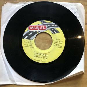 ★ garnett silk ★ oh me oh my / main st. 中古 レゲエ ダンスホール 7インチ ②