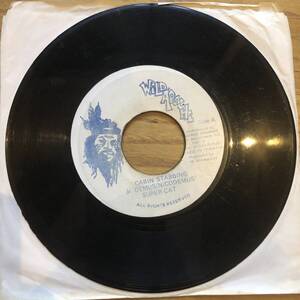 ★ super cat & nico demus & jr demus ★ cabin stabbing / wild apache 中古 レゲエ ダンスホール 7インチ