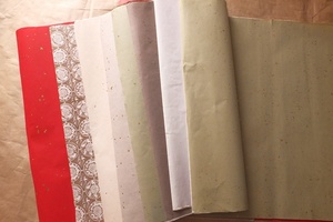  old paper . paper sand .. cold gold 15 sheets pattern paper calligraphy paper paper calligraphy 