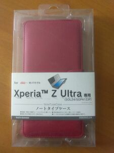 新品 Xperia Z Ultra ノートタイプケース