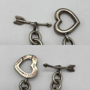 TIFFANY&Co. ティファニー ブレスレット ハート アロー 1994 シルバー 925 アクセサリー P1022の画像4