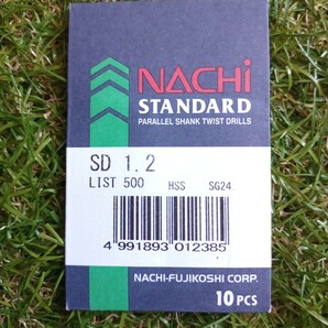 NACHI ナチ 不二越◆HSSスタンダード ストレートシャンク SD鉄工用ドリル 1.2mm×10本