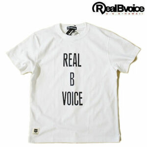 リアルビーボイス RealBvoice【RBV シンプル Tシャツ】インライン 半袖プリントＴシャツ 10451-11795 ホワイト XLサイズ