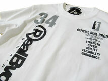 リアルビーボイス RealBvoice【RBV 1934 リバイバルTシャツ】25周年復刻モデル 10451-11855 ホワイト Lサイズ_画像3