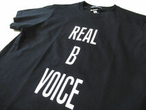 リアルビーボイス RealBvoice【RBV シンプル Tシャツ】インライン 半袖プリントＴシャツ 10451-11795 ブラック Lサイズ_画像3