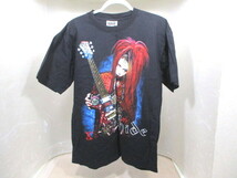 ★　希少　90s　ヴィンテージ物★X JAPAN / hide　シングルステッチTシャツ 半袖L 中古品　★_画像1