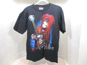 ★　希少　90s　ヴィンテージ物★X JAPAN / hide　シングルステッチTシャツ 半袖L 中古品　★