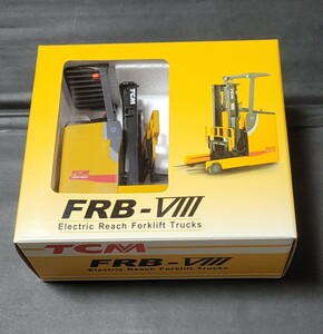 TMC　FRB-Ⅷ　Electric Reach Forklift Trucks　リーチフォークリフト　ミニカー　模型 