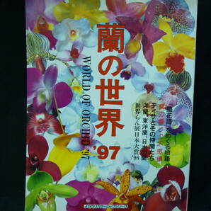 蘭の世界'97★蘭花譜をめぐる物語.蘭の香りの不思議.洋蘭、東洋蘭、日本の蘭★読売新聞社■37/3の画像1