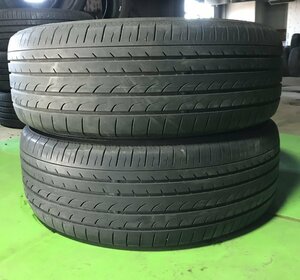 管理番号：C3-27-4●【送料無料！2本セット】215/60R17 YOKOHAMA BluEarth RV02 2019年製 /夏タイヤ/適格請求書発行可能