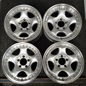 管理番号：A2-166【4本価格】【15x7J 5x114.3 ET+25 ハブ82】weds・シビック インテグラ等・直接引取可能・適格請求書発行可能