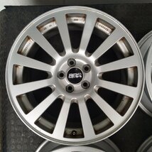 管理番号：A2-224【4本価格】【17x7J 5x100 ET+48 ハブ56】BBS RV722・スバルSUBARU純正・店頭引取可能・適格請求書発行可能_画像6