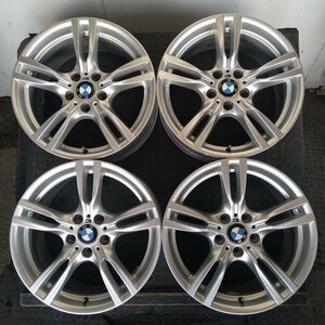 管理番号：A3-8【4本価格】【18×8J 18x8.5J 5x120 ET+34/+47 ハブ73】BMW純正・3シリーズ等・店頭引取可能・適格請求書発行可能