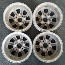 管理番号：A3-7【4本価格】【12×4.5J 4x110 ET+45（手測）ハブ67㎜】ワタナベ F8F・ 旧車等・店頭引取・適格請求書発行可能_画像8