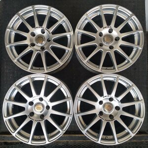 管理番号：A3-29【４本価格】【16x7J 5x114.3 ET+43 ハブ73】ENKEI TUNING・シルビア シビック インテグラ等・適格請求書発行可能