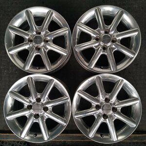 管理番号:A3-37【4本価格】【15x5.5J 4x100 ET+50 ハブ60】ENKEI製・日産純正・AUTECH・キューブライダ等・メッキ・適格請求書発行可能