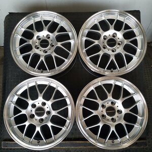 管理番号：A3-96【4本価格】【17x7J 5x114.3 ET+48 ハブ73】ROZEST・ノア ヴォクシー ステップワゴン等・店頭引取・適格請求書発行可能