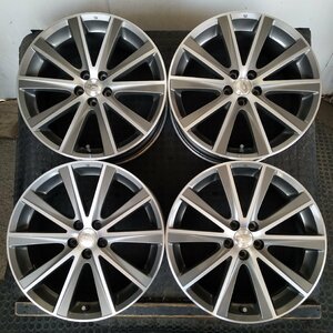 管理番号：A3-119【4本価格】【18×7.5J 5x100 ET+55 ハブ56】スバルSUBARU純正・レガシィ等・直接引取可能・適格請求書発行可能