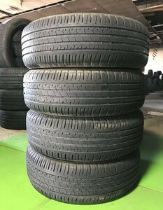 管理番号：C3-22-1●【送料無料！4本セット】205/65R15 BS Ecopia NH100 2018年製 山あり/夏タイヤ/適格請求書発行可能