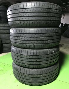 管理番号：C3-7-3●【送料無料！4本セット】185/55R15 DUNLOP LEMANSⅤ 2019年製 山あり /夏タイヤ/適格請求書発行可能