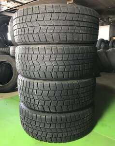 管理番号：C3-9-1●【送料無料！4本セット】215/45R18 GOOD YEAR ICE NAVI7 2020年製 山あり/冬タイヤ 適格請求書発行可能