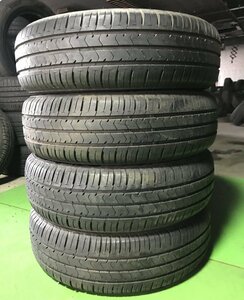 管理番号：C3-11-4●【送料無料！4本セット】175/65R15 BS Ecopia NH100C 2018年製 山あり/夏タイヤ/適格請求書発行可能