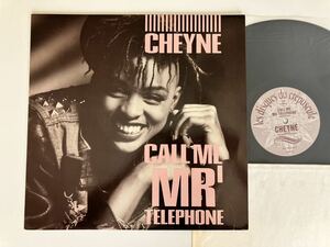 【ベルギー盤】CHEYNE / Call Me 'Mr' Telephone(6:29&DUB6:18) 12inch les disques du crepuscule BELGIUM 12TWI532 ジェイン,85年DISCO