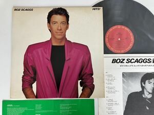 ボズ・スキャッグス Boz Scaggs / HITS! 日本盤LP CBSソニー 25AP1945 80年ベスト,インナー付,Jeff Porcaro,Steve Lukather,David Foster,