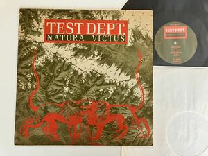 【88年ベルギー盤】TEST DEPT./ NATURA VICTUS(Human Mix,Mix Inhumana) 12inch SUB ROSA BELGIUM SUB12005-13 テストデプト,UK INDUSTRIAL