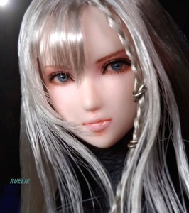 ●RUELIE●1/6カスタムドールヘッド●MR-S『氷狩 hikaru』 クールガール オビツ01ヘッド