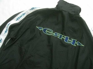 USA製90’sCRUクルー シャカシャカジャケット(ウインドブレーカー)L　CRUサイドライン　90年代