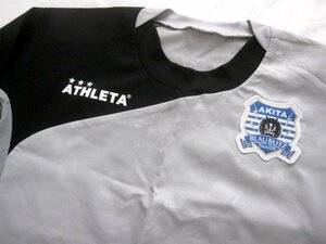 Jリーグ ブラウブリッツ秋田練習着 ATHLETA製アスレタ製 ウインドブレーカー/ピステ　サッカー