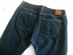 KATO Kato button f Live Roo jeans 34 -inch cell biji chain stitch Denim 