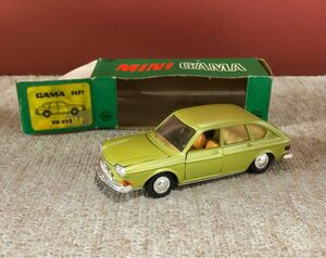 MINI-GAMA 9491 VOLKS WAGEN 411 1／41 MADE IN W.GERMANY