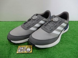 GK зеленый * новый товар 390 [ обувь ]* Adidas *24SS MDK92 S2G SL боа IG0882 GY*PB*26.0cm* шиповки отсутствует * серый × белый *