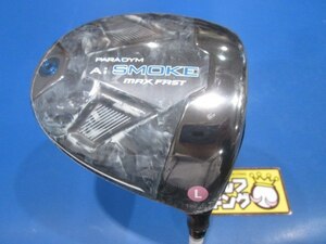 GK鈴鹿☆ 205 【レディース】キャロウェイ★PARADYM Ai SMOKE MAX FAST★ELDIO40 for Callaway(JP)★L★12度★Aiスモーク★おすすめ★