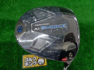 GK春日井■ 327 新品★キャロウェイ★ドライバー★PARADYM Ai SMOKE MAX D★TENSEI 50 for Callaway★日本仕様★S★10.5度★お買い得★