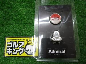 GK尾張旭◇ 新品193 【ゴルフマーカー】 Admiral ADMG3BM3 ◆アドミラル◆ボールマーカー◆オレンジ◆