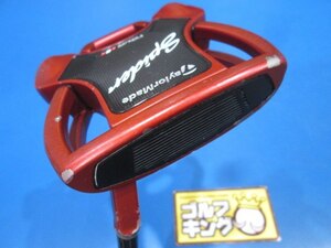 GK鈴鹿☆ 中古578 テーラーメイド★SPIDER TOUR RED SmallSlant★スパイダー ツアー レッド スモールスラント★33インチ★