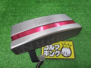 GK古城■ 063 ツルヤ ZERO PLUS DEEP-G パター★オリジナルスチール ★34インチ★ヘッドカバー有★オススメ★お買い得★