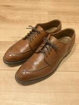 Alden US9 27cm 962 Norwegian Split Toe Blucher オールデン　ノルウェージャンスプリットトウー 美品　カーフレザー NST_画像1