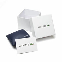 LACOSTE ラコステ L.12.12 腕時計 アナログ 2001211 レディース キッズ ホワイト ローズゴールド 36mm径 ボーイズサイズ 女性 子供 防水_画像3