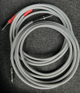 NVS SOUND CABLE FD RCA RCAケーブル ペア 2.4m FD-RCA-8FT Silver 1 S RCA Cable シルバー